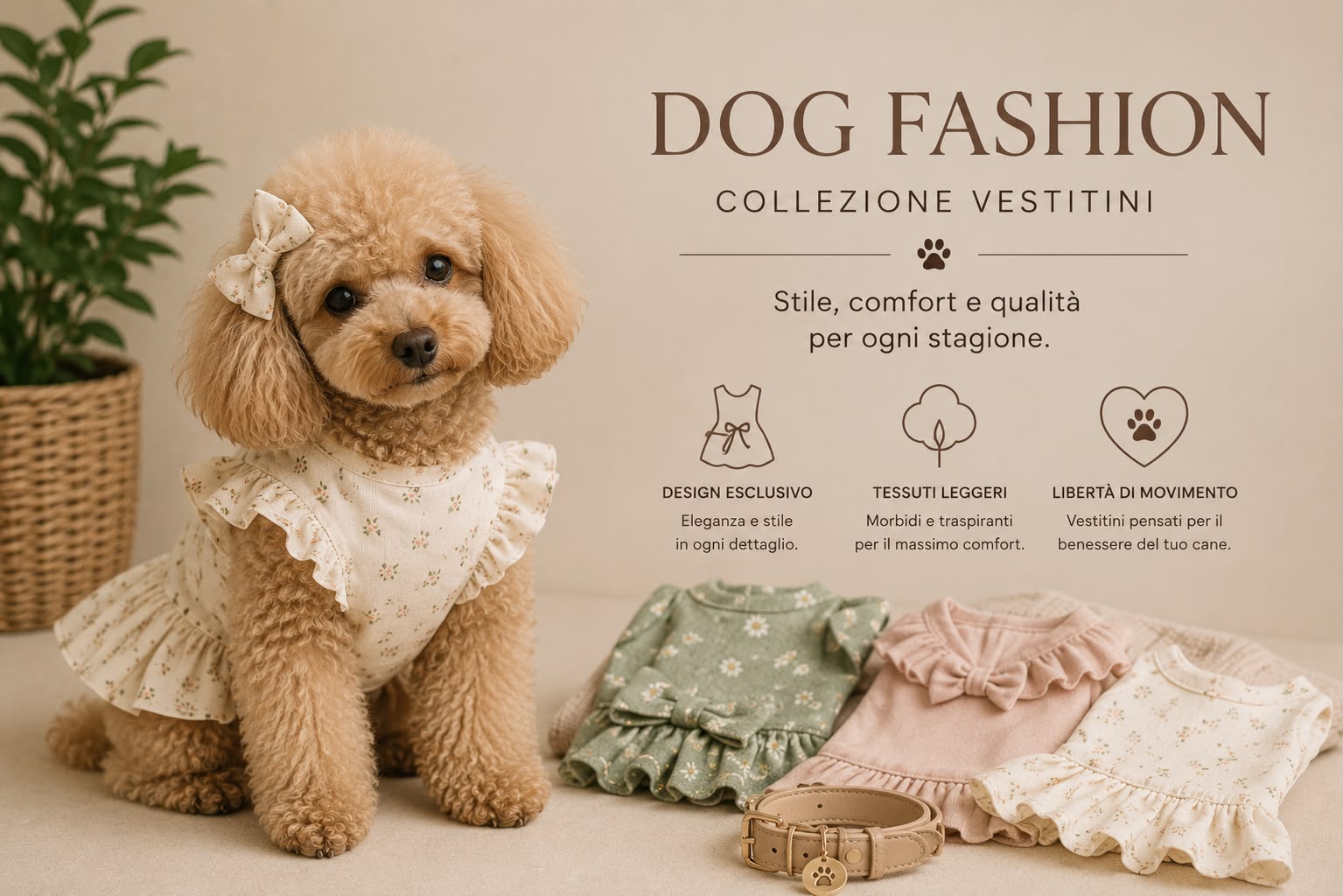 Dog Fashion – Vestitini Eleganti e Abbigliamento per Cani