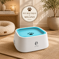 Ciotola Anti Schizzo per Cani 1L – Dispenser Acqua Anti Rovesciamento con Galleggiante