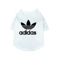 T-shirt per cani in cotone con 3 strisce