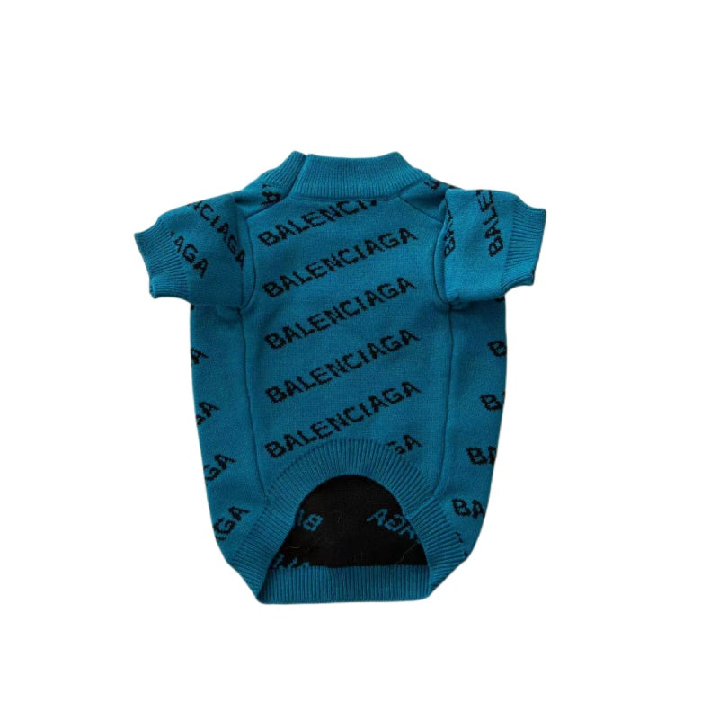 Maglione per cani stampe con lettere