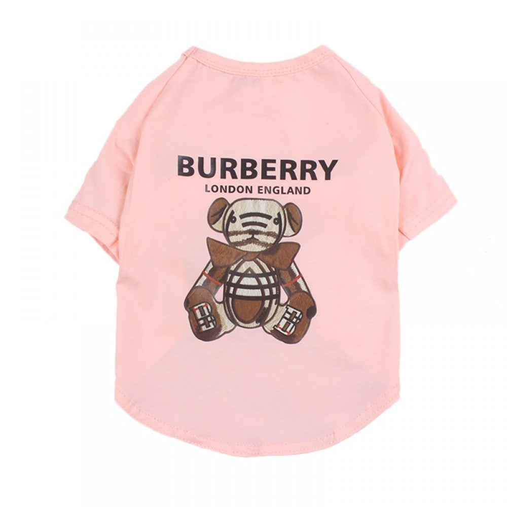T-shirt per Cani in Cotone a Manica Corta