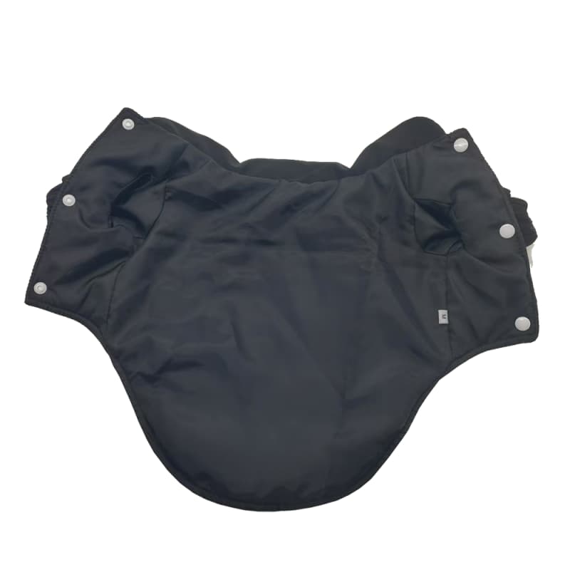 Giacca Black per cani con stampa classica