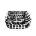 Cuccia per cani a quadri