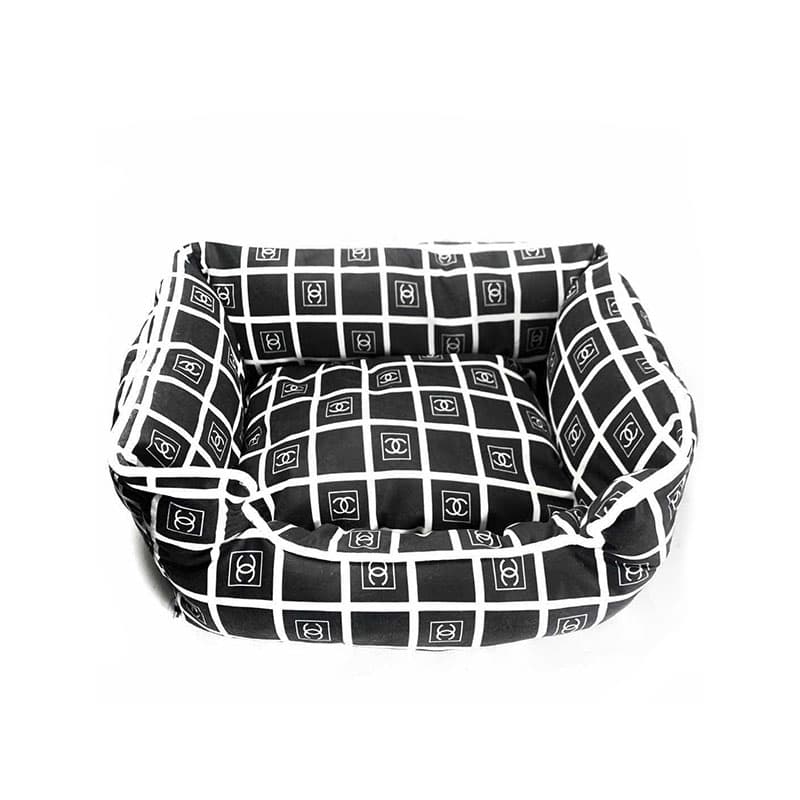Cuccia per cani a quadri