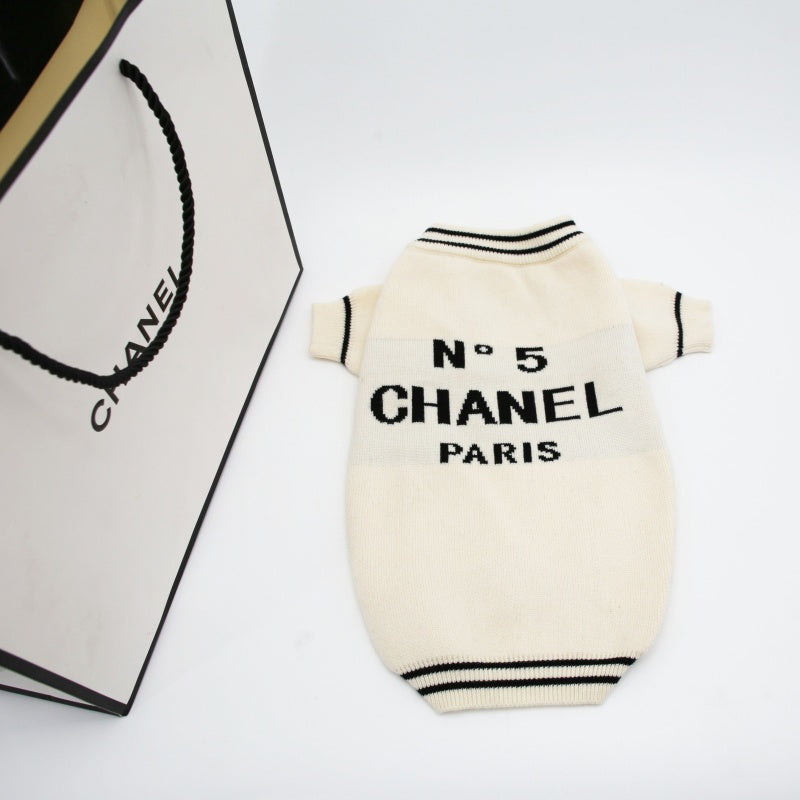 Maglione per cani con logo e stampa