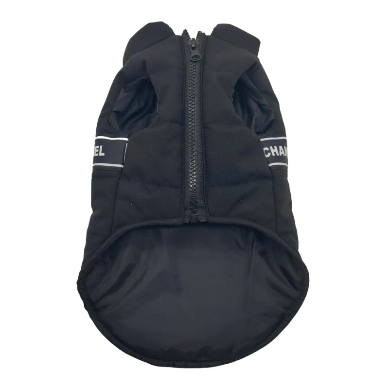 Gilet con nastro e logo CC