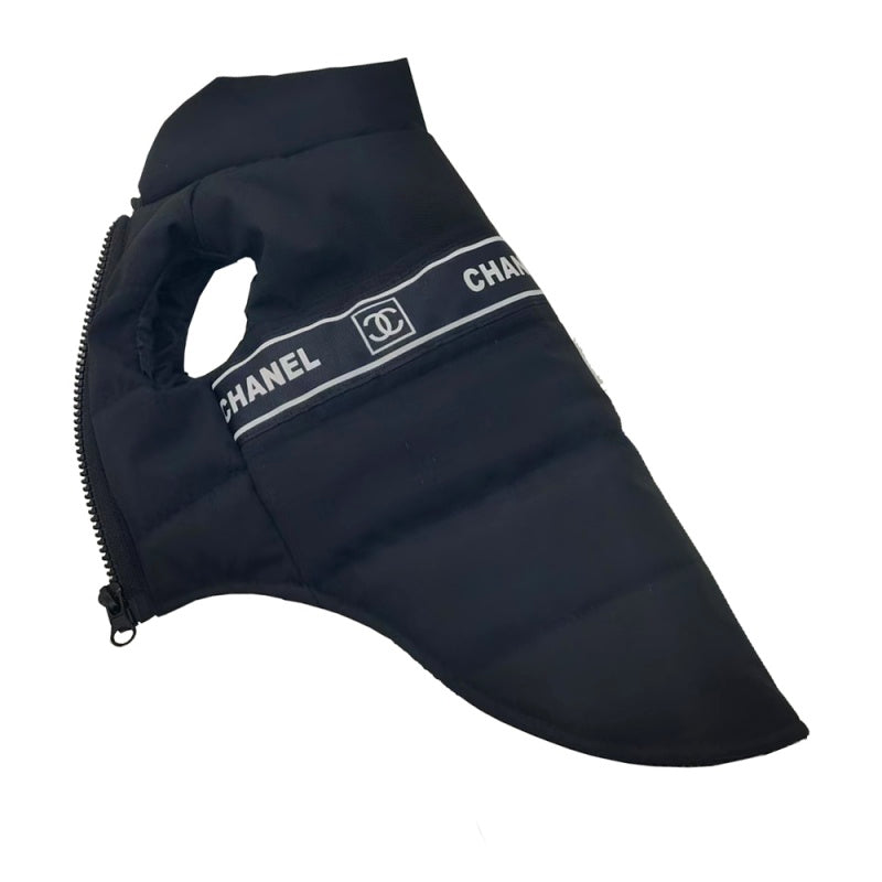 Gilet con nastro e logo CC