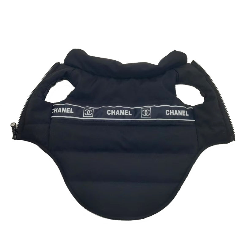 Gilet con nastro e logo CC