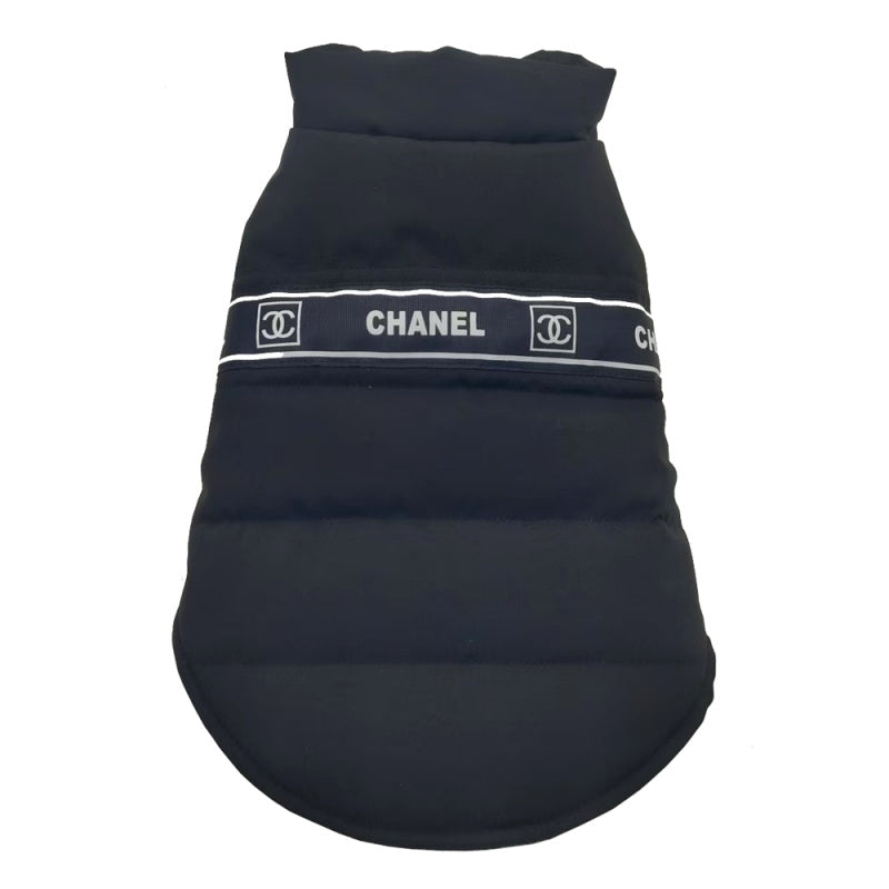 Gilet con nastro e logo CC