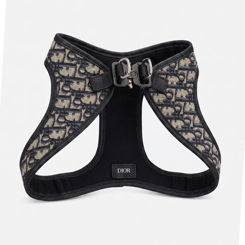 Pettorina Elegance Monogram™ Blu Luxury per Cani