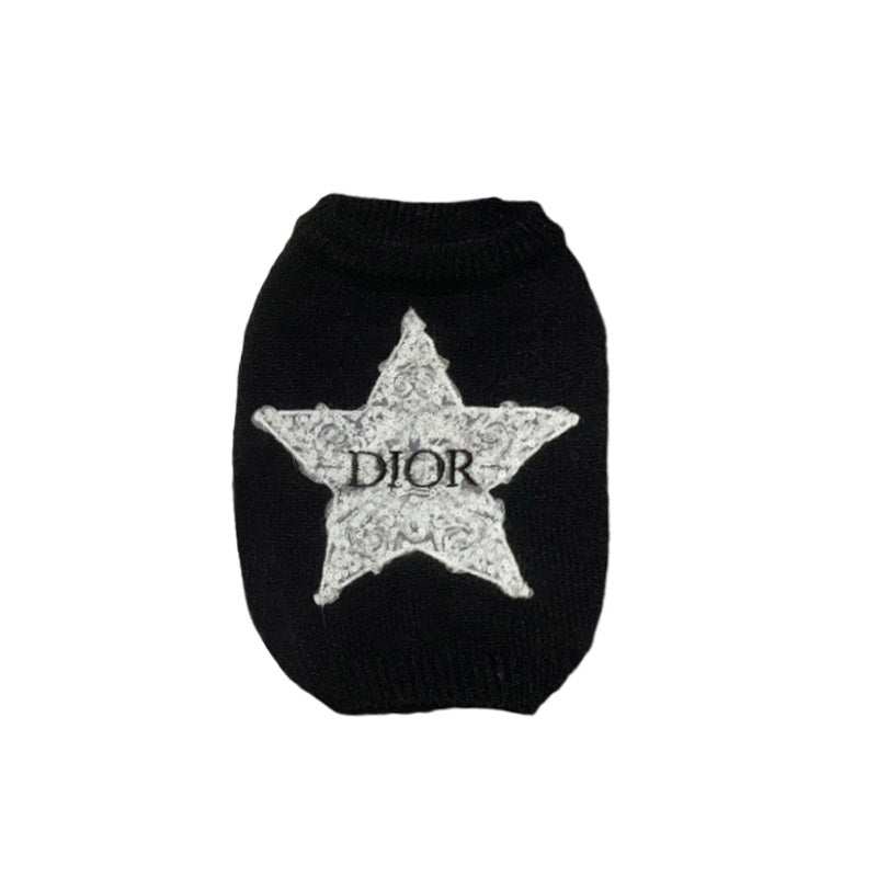 Maglione per cani ricamato con logo iconico