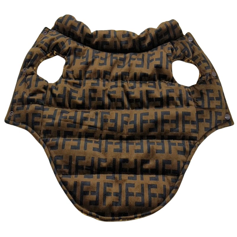 Giacca reversibile per cani FF Monogram