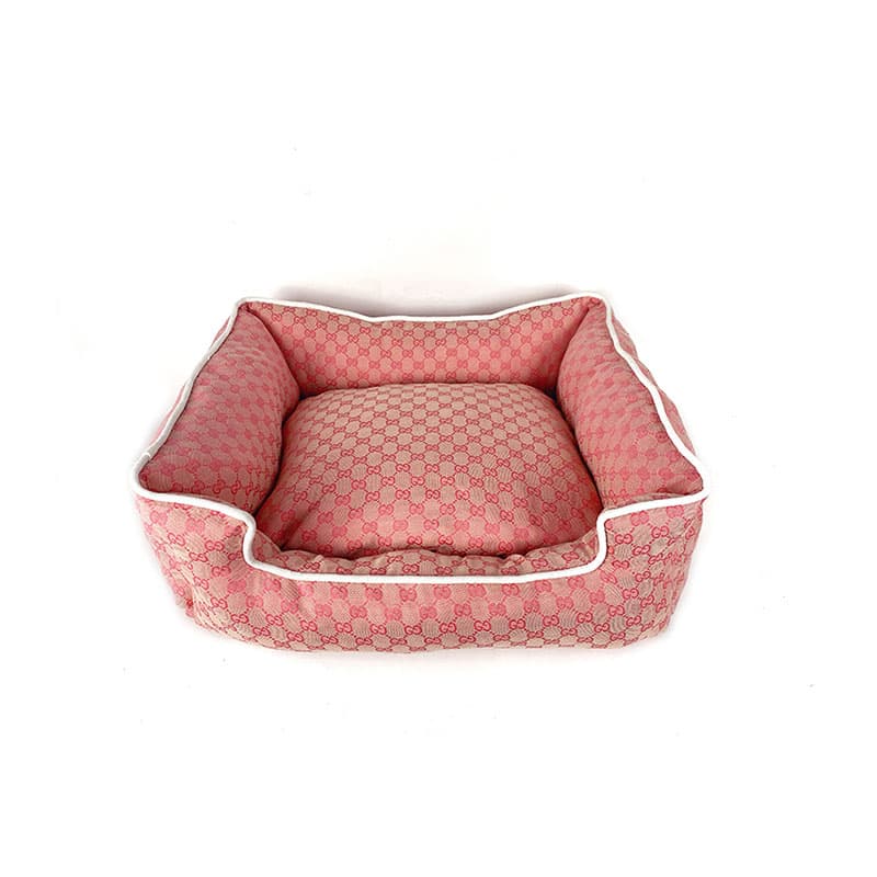 Cuccia per cani con monogramma GG