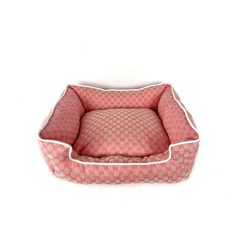 Cuccia per cani con monogramma GG