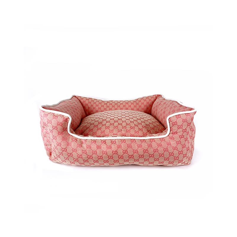 Cuccia per cani con monogramma GG
