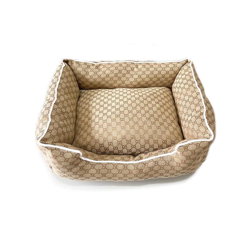 Cuccia per cani con monogramma GG