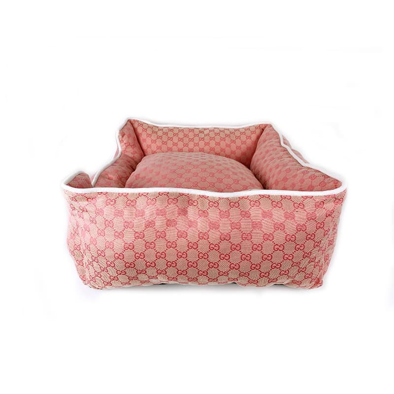 Cuccia per cani con monogramma GG