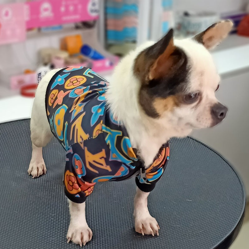 Giacca per cani LV Monogram Color Splash