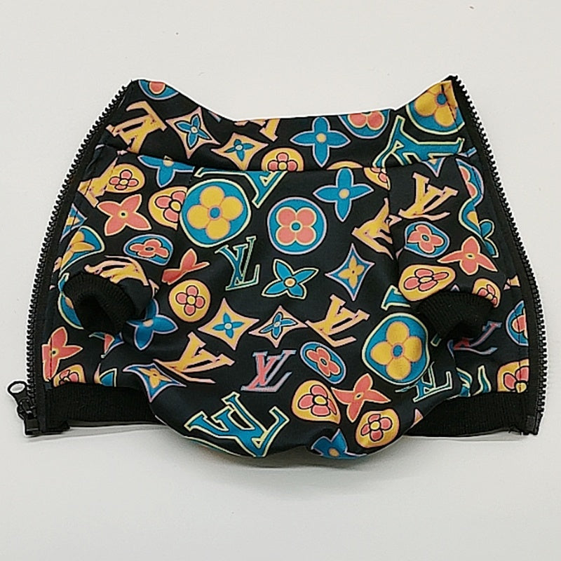 Giacca per cani LV Monogram Color Splash