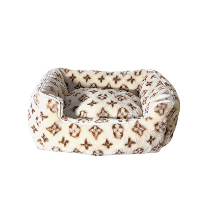 Cuccia per cani in pelliccia sintetica