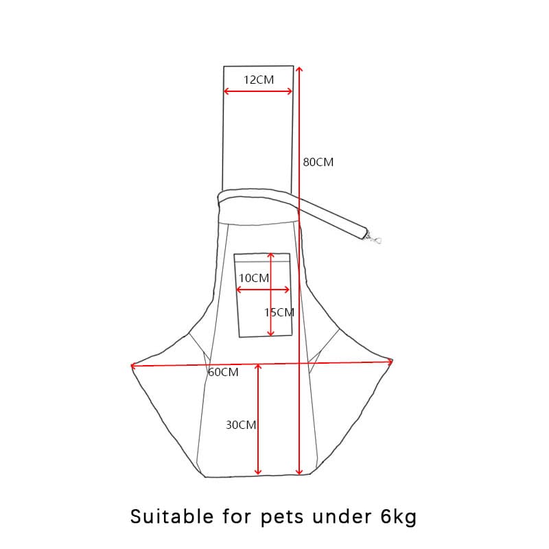Borsa a Tracolla per trasporto Cani in pelliccia Monogram