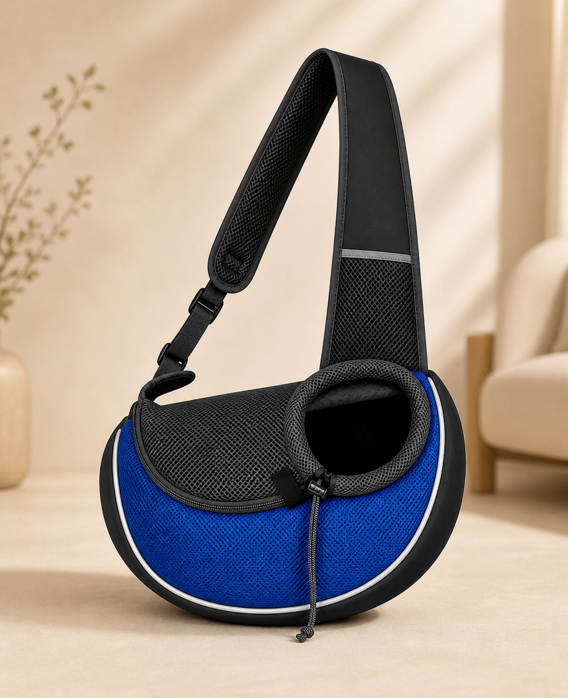 Borsa Trasporto Cane Tracolla – Comoda, Traspirante e Sicura per Passeggiate e Viaggi