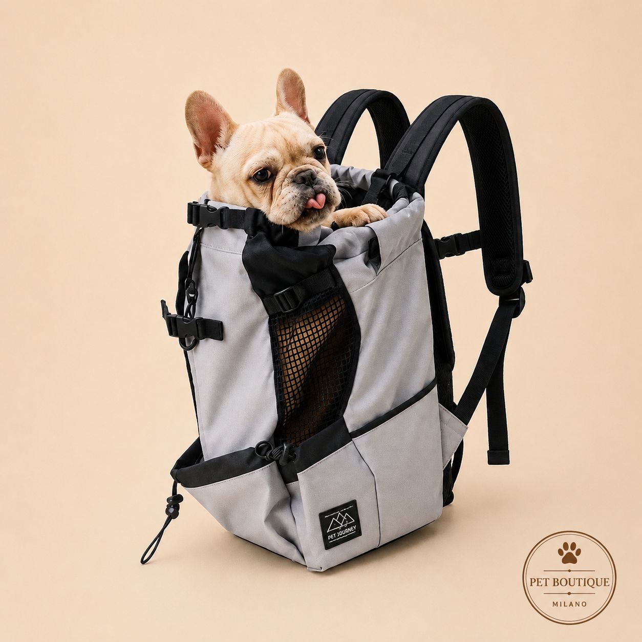 Zaino Trasportino per Cani Portatile da Viaggio – Borsa Backpack Traspirante per Cani di Piccola e Grande Taglia