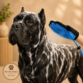 Doccino Portatile per Cani con Guanto Massaggiante – Kit Completo con Tubo 2,5m e Adattatori