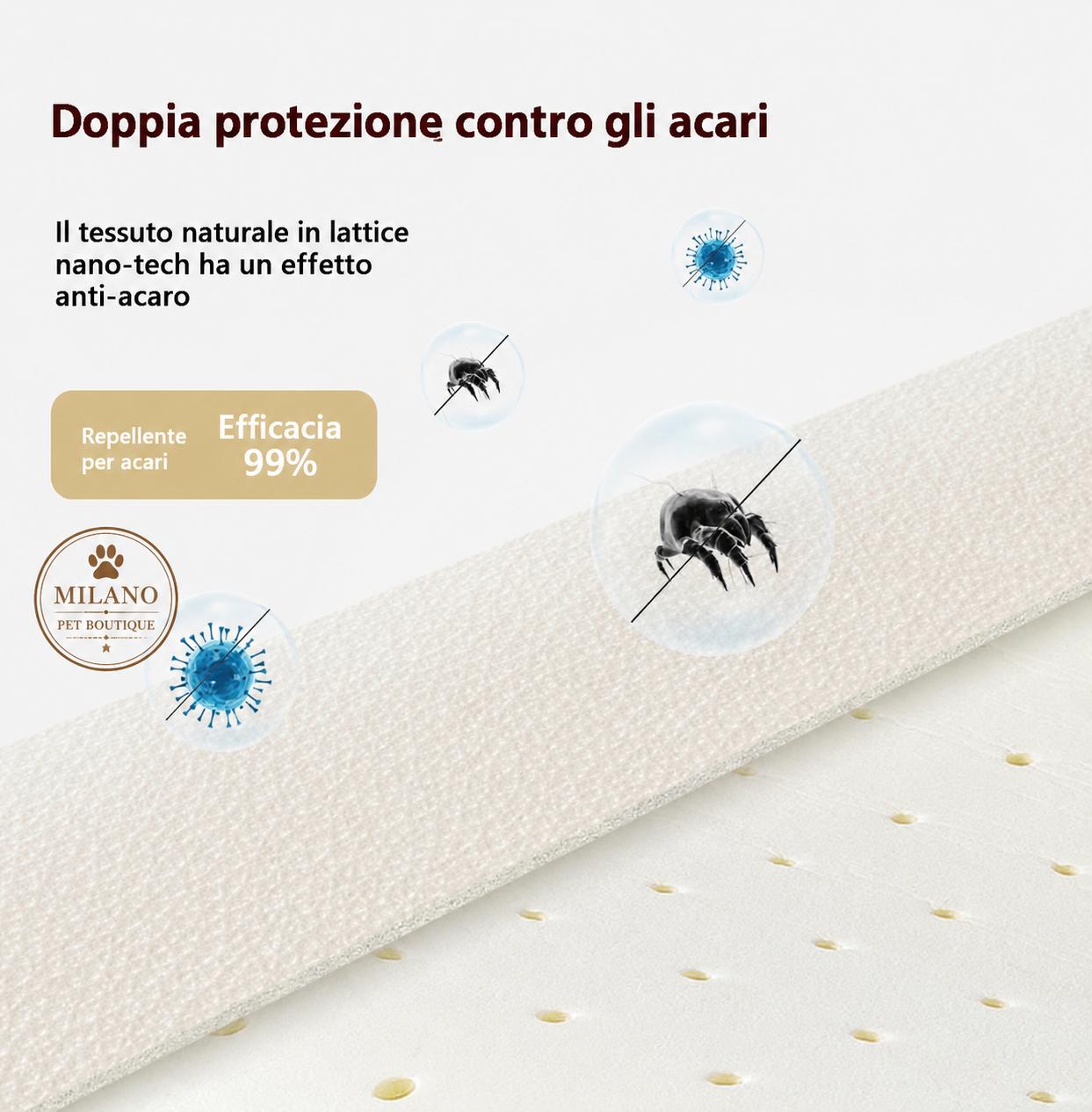 Cuccia Ortopedica Impermeabile per Cani– Comfort 4 Stagioni