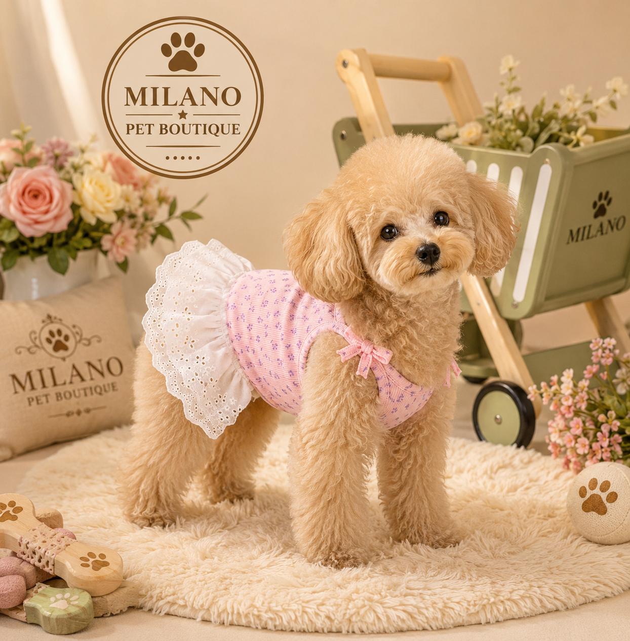 Vestitino Principessa per Cani – Abito Elegante in Cotone