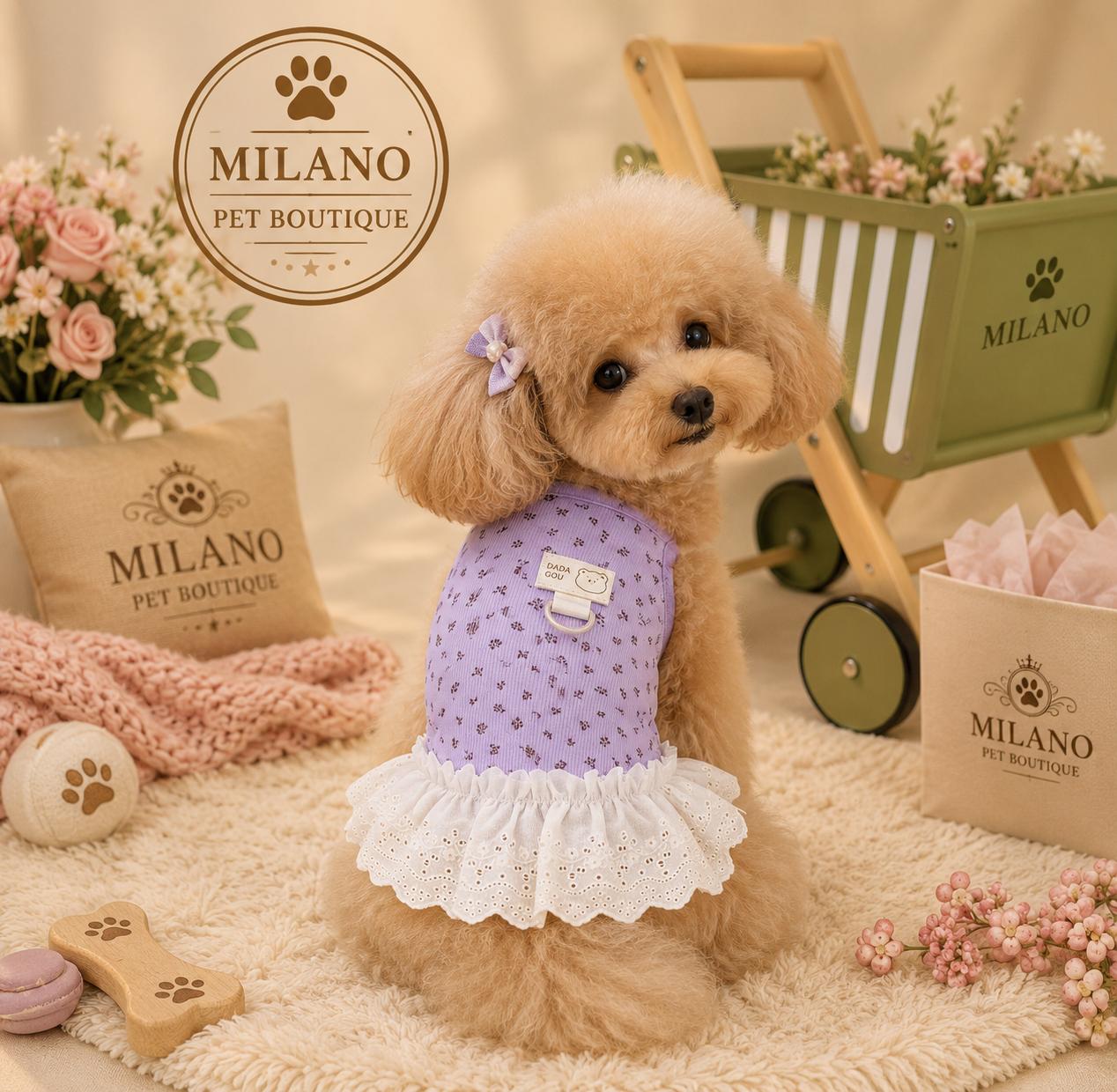 Vestitino Principessa per Cani – Abito Elegante in Cotone