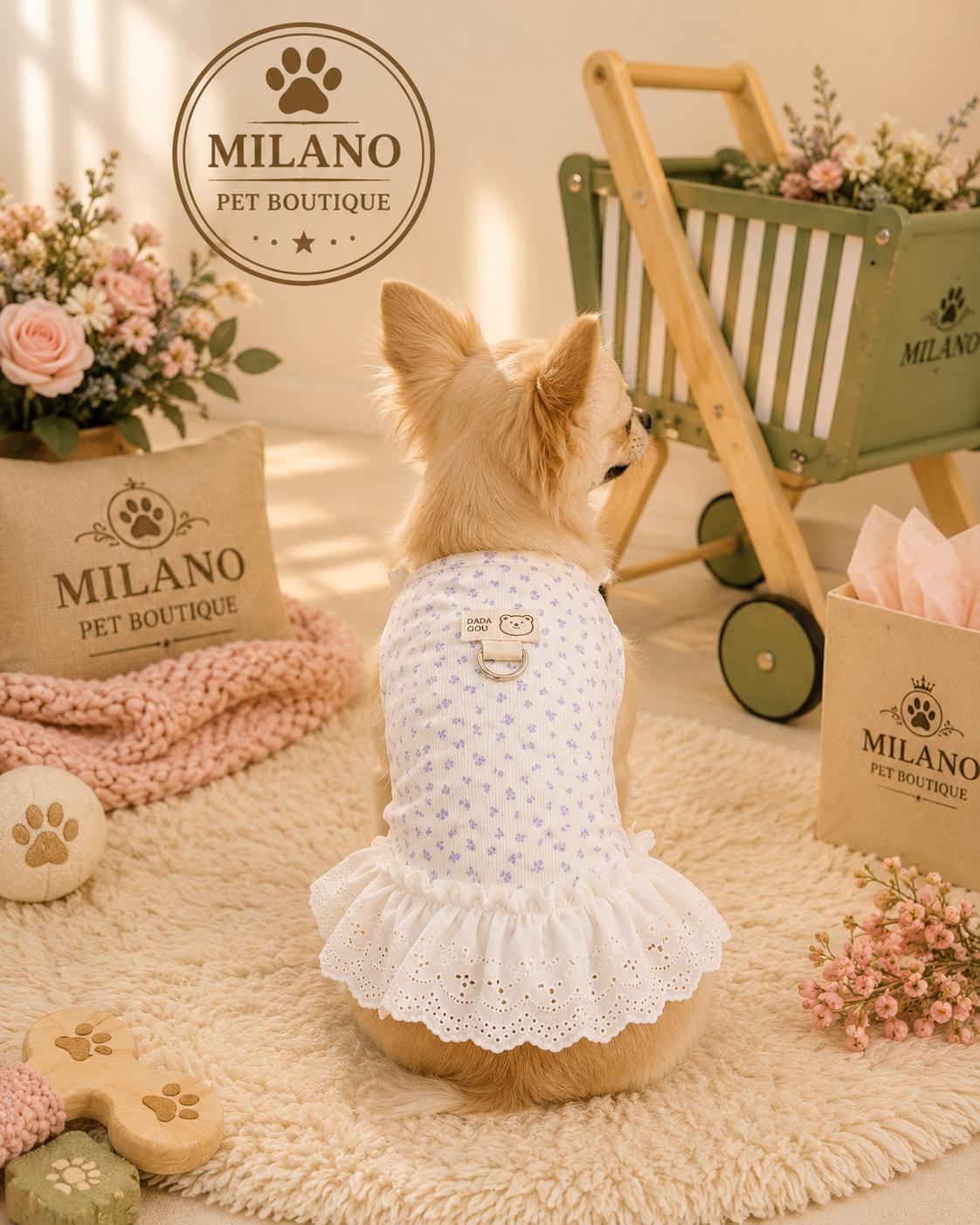 Vestitino Principessa per Cani – Abito Elegante in Cotone