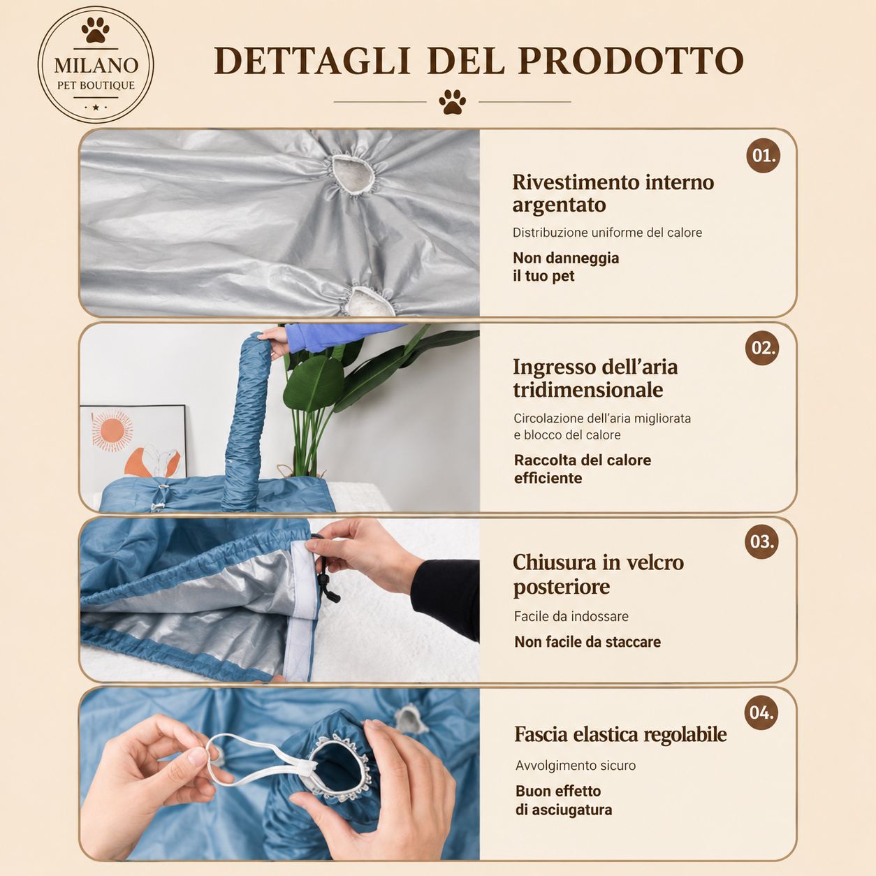 Sacco Asciugante per Cani DryBag Pro™ | Asciugatura Rapida e Senza Stress