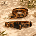 Set FF Monogram Luxury per Cani – Pettorina, Collare e Guinzaglio Coordinati