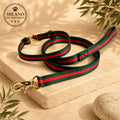 Set Collare e Guinzaglio GG Heritage per Cani | Milano PET Boutique