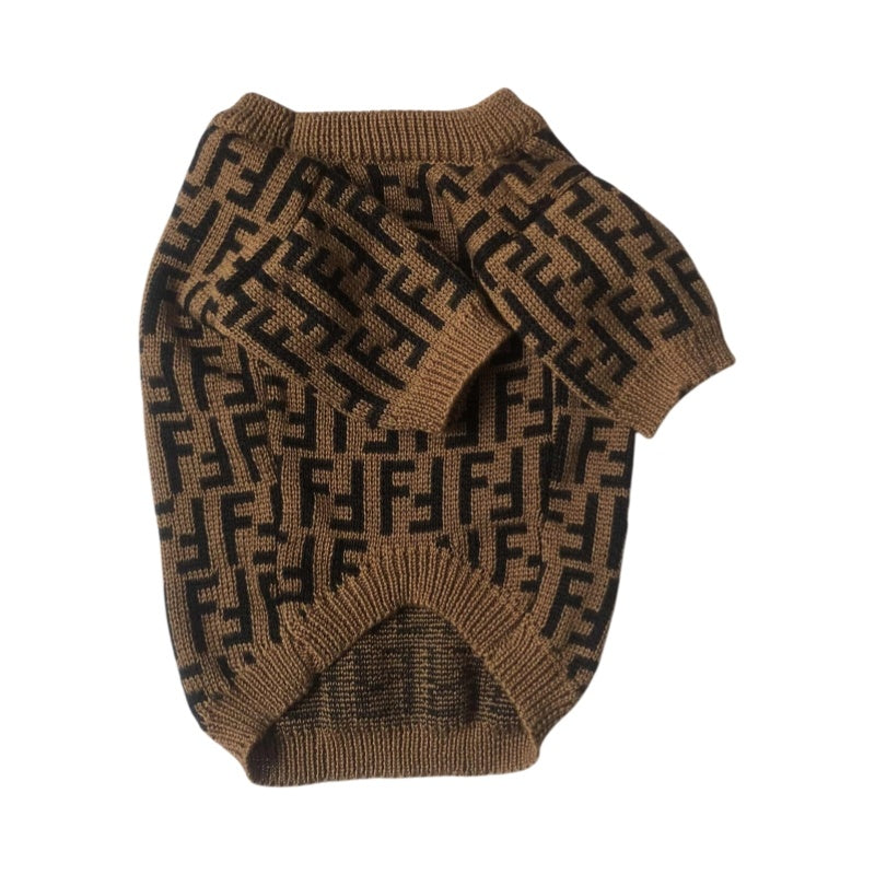 Maglione per cani con logo FF